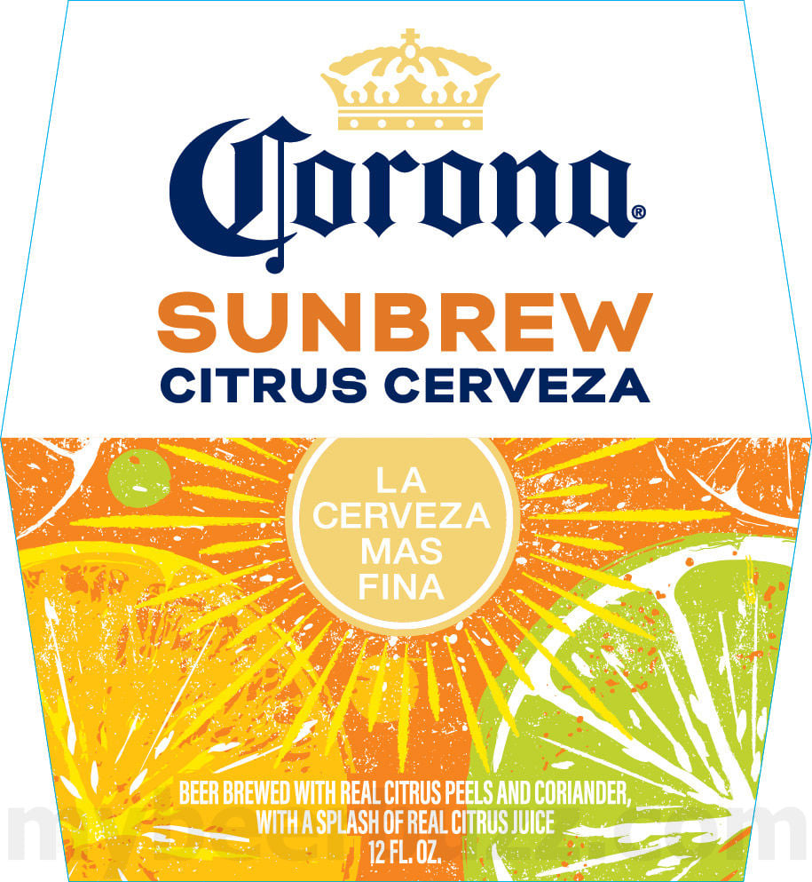 Corona Adding Sunbrew Citrus Cerveza & Non-Alcoholic / Corona Cero 20 apostMBB 2522