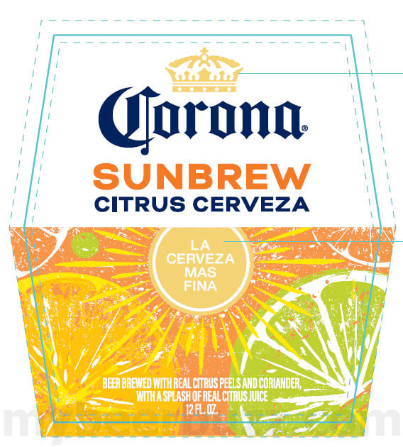 Corona Adding Sunbrew Citrus Cerveza & Non-Alcoholic / Corona Cero 21 apostMBB 2523