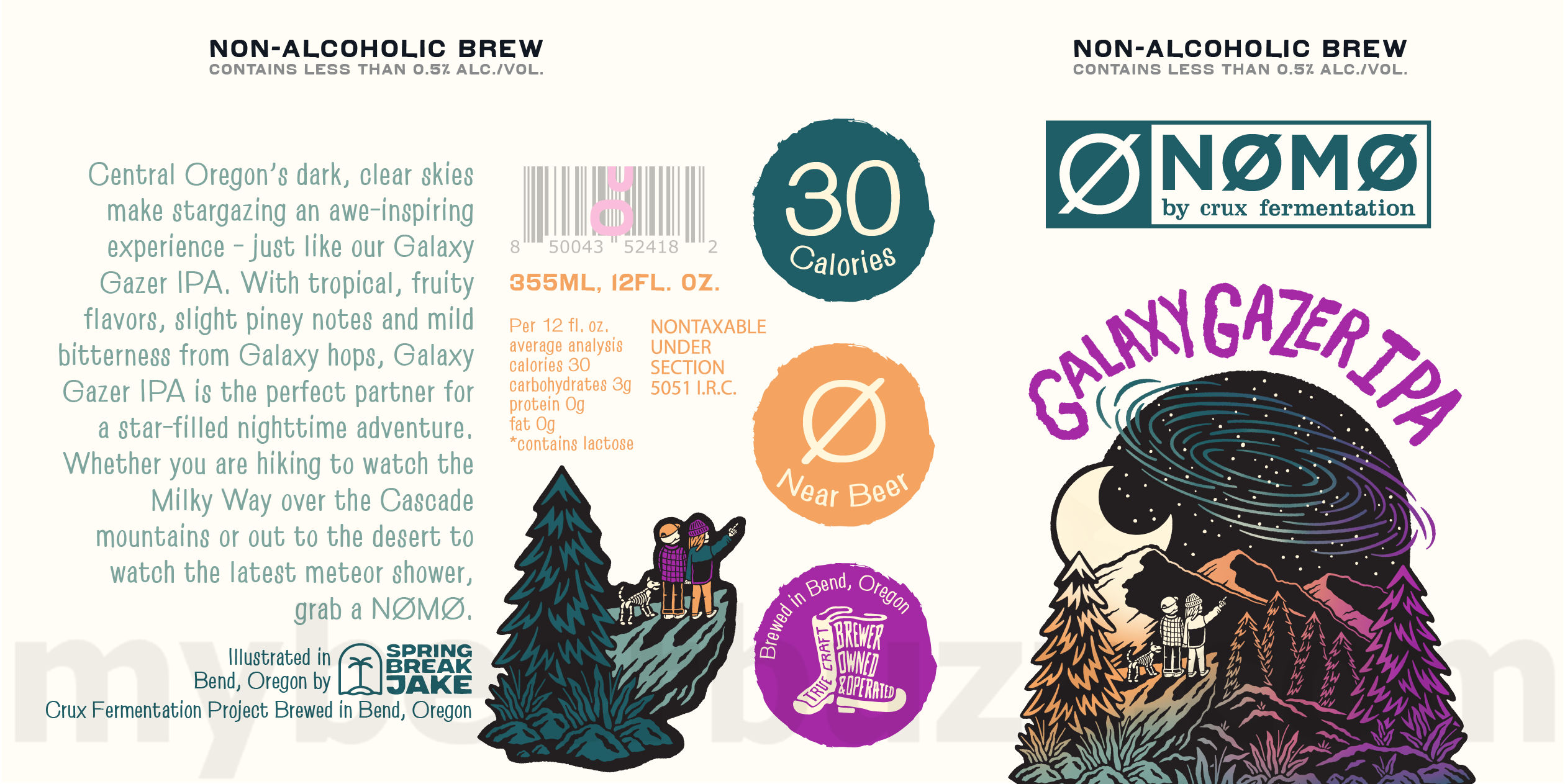 Crux Fermentation Adding Grade A IPA, Galaxy Gazer IPA, Half Brain Hazy IPA, N0M0 Sunset Summit Hazy IPA, N0M0 River Refresher IPA, In The Pocket, Fresh Is Best, Crux Capacitor IPA, N0M0 Feeling Fresh, N0M0 Alpine Apès Hoppy Red, Tough Love 2024/2025, Bright Sky Pils, Crux Capacitor IPA, Snow Cave Winter Ale, Pilz, Straight Outta Harvest, N0M0 All Terrain Amber, Crux Lager, Crux Pale Ale, Crux IPA, Crux Hazy IPA, Crux Pilsner, Beerphoria, Cast Out IPA, N0M0 Wild Horizon Wheat, N0M0 Surf's Up Mexican Style, Crux Capacitor IPA & Slow Rush 56 apostMBB 2559