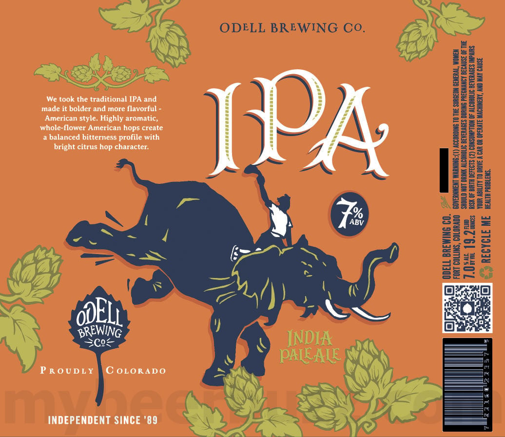 Odell Updating 90 Shilling & IPA 8 apostMBB 2566
