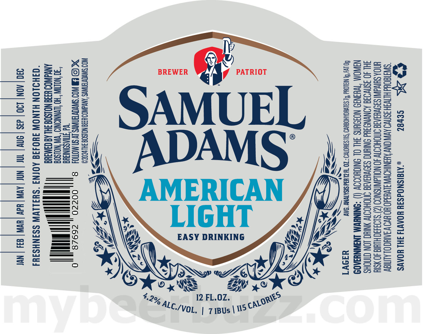 Samuel Adams Updating American Light / 24oz Cans 16 apostMBB 2684