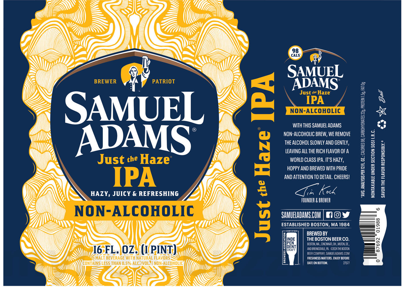 Samuel Adams Updating Just The Haze Non-Alcoholic IPA 9 apostMBB 2693