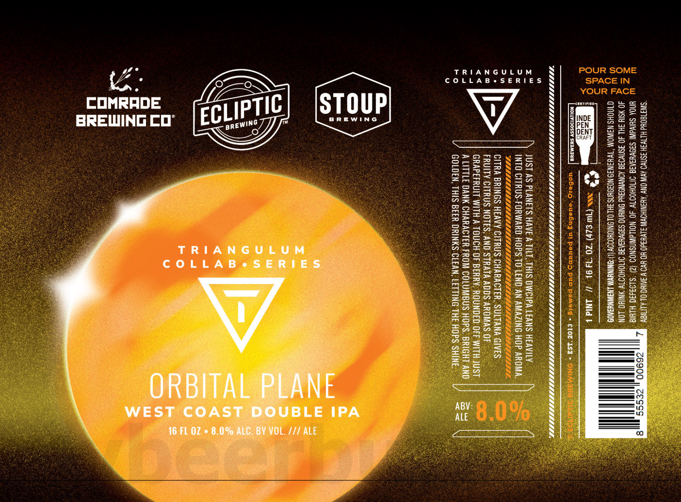 Ecliptic Adding Frosty Leo Winter Ale 2023, Starburst IPA, Parsec, Pyxis, Capella, Solar Cycle, Galactic, Runaway Star, Orbital Plane, Massive Gravity & Phaser 20 apostMBB 2721