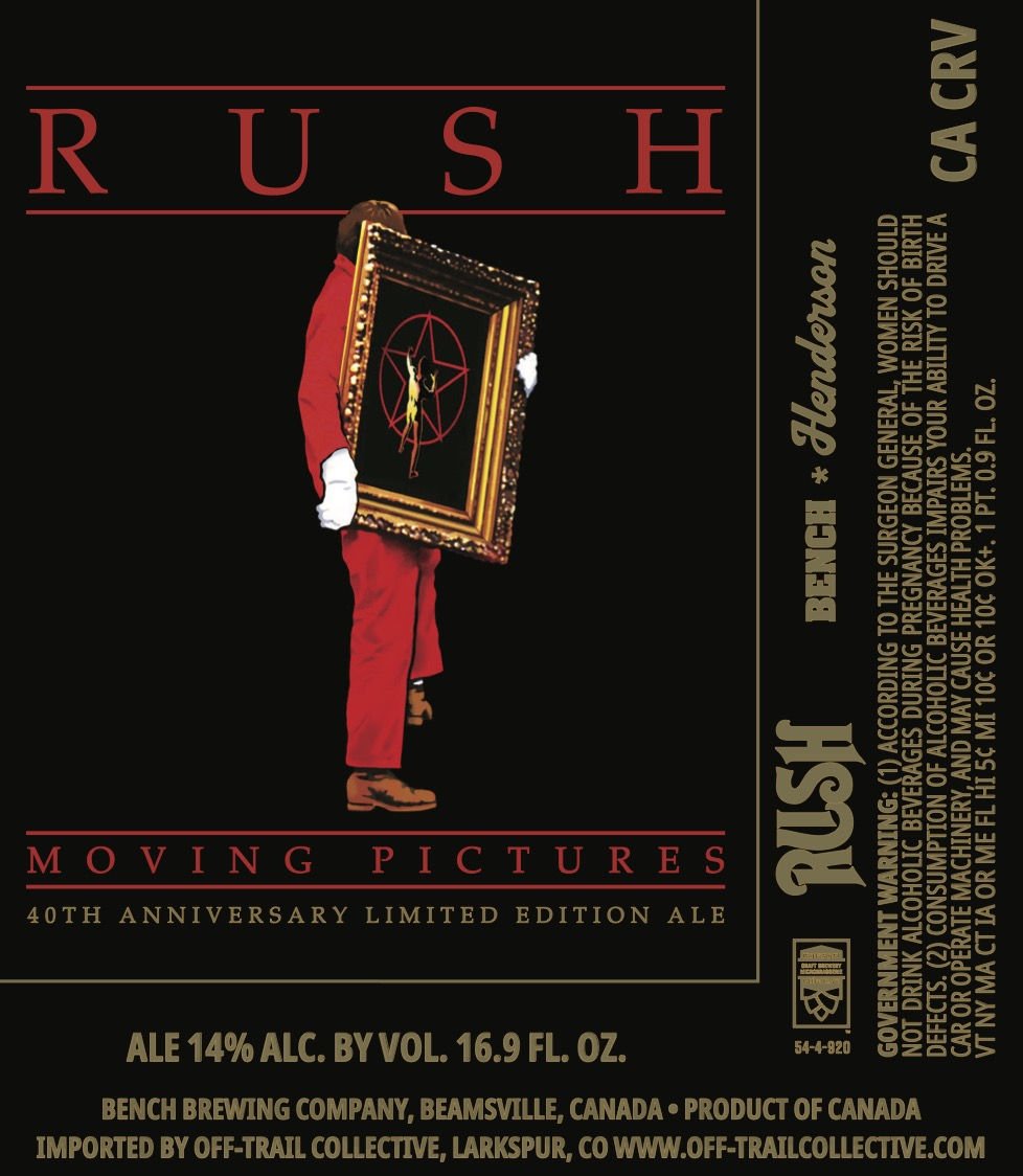 Henderson Brewing Adding Rush Musical Collaboration Beers / Moving Pictures 40th Anniversary 8 apostMBB 2726