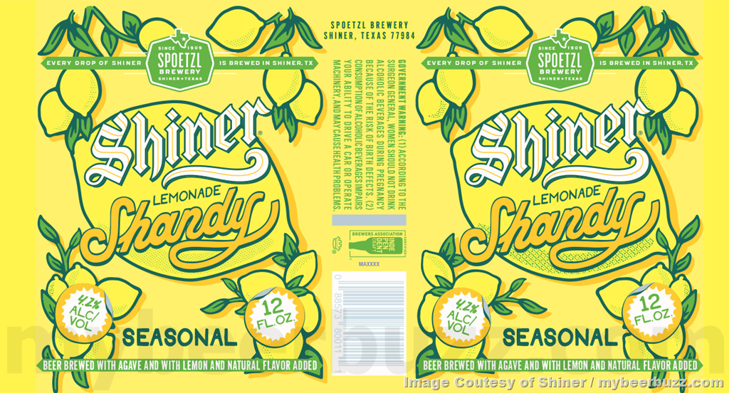 Shiner Adding Lemonade Shandy Seasonal 8 apostMBB 2759