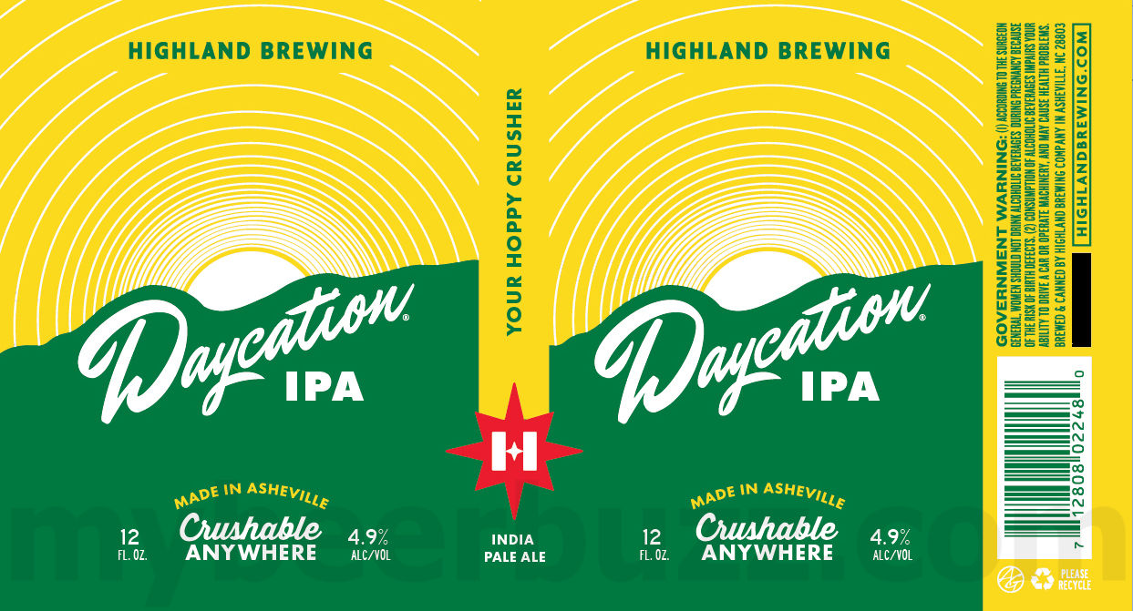 Highland Brewing Updating Trailbound, AVL IPA, Wishing Star & Daycation 8 apostMBB 2767