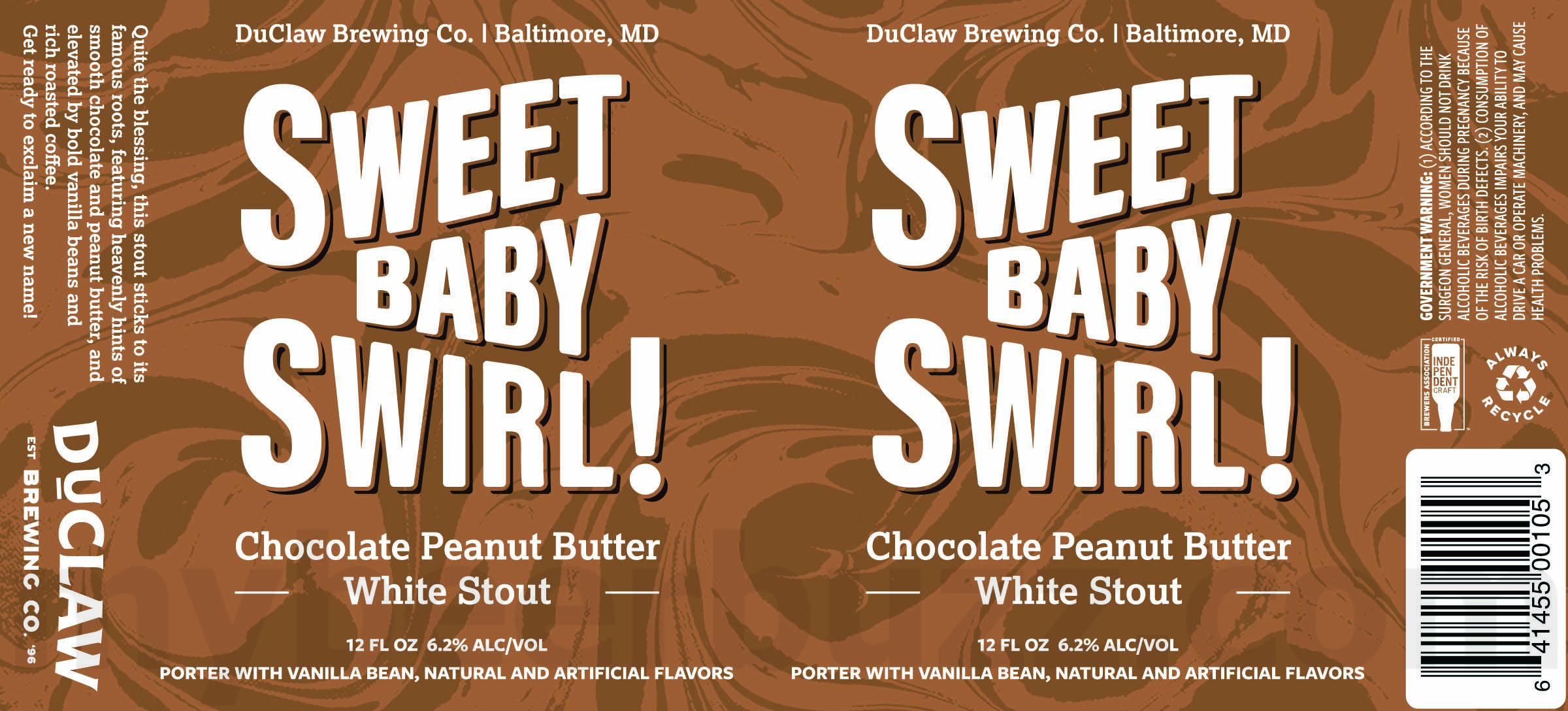 DuClaw Adding Sweet Baby Swirl & Purple Passion 9 apostMBB 2778