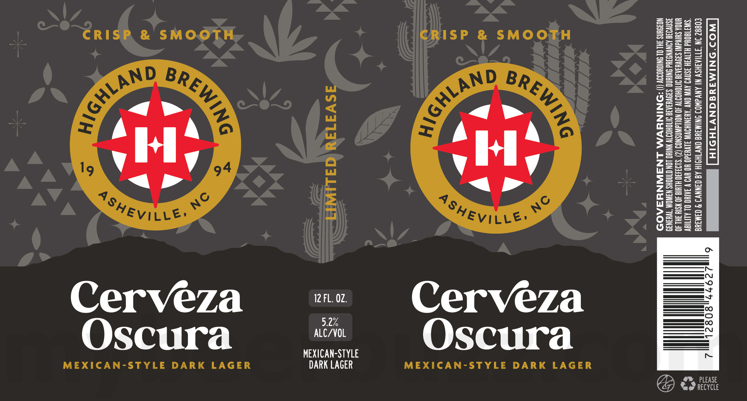 Highland Adding Cerveza Lime Lager, Cerveza Oscura & Lounge Juice (19.2oz cans) 8 apostMBB 2861