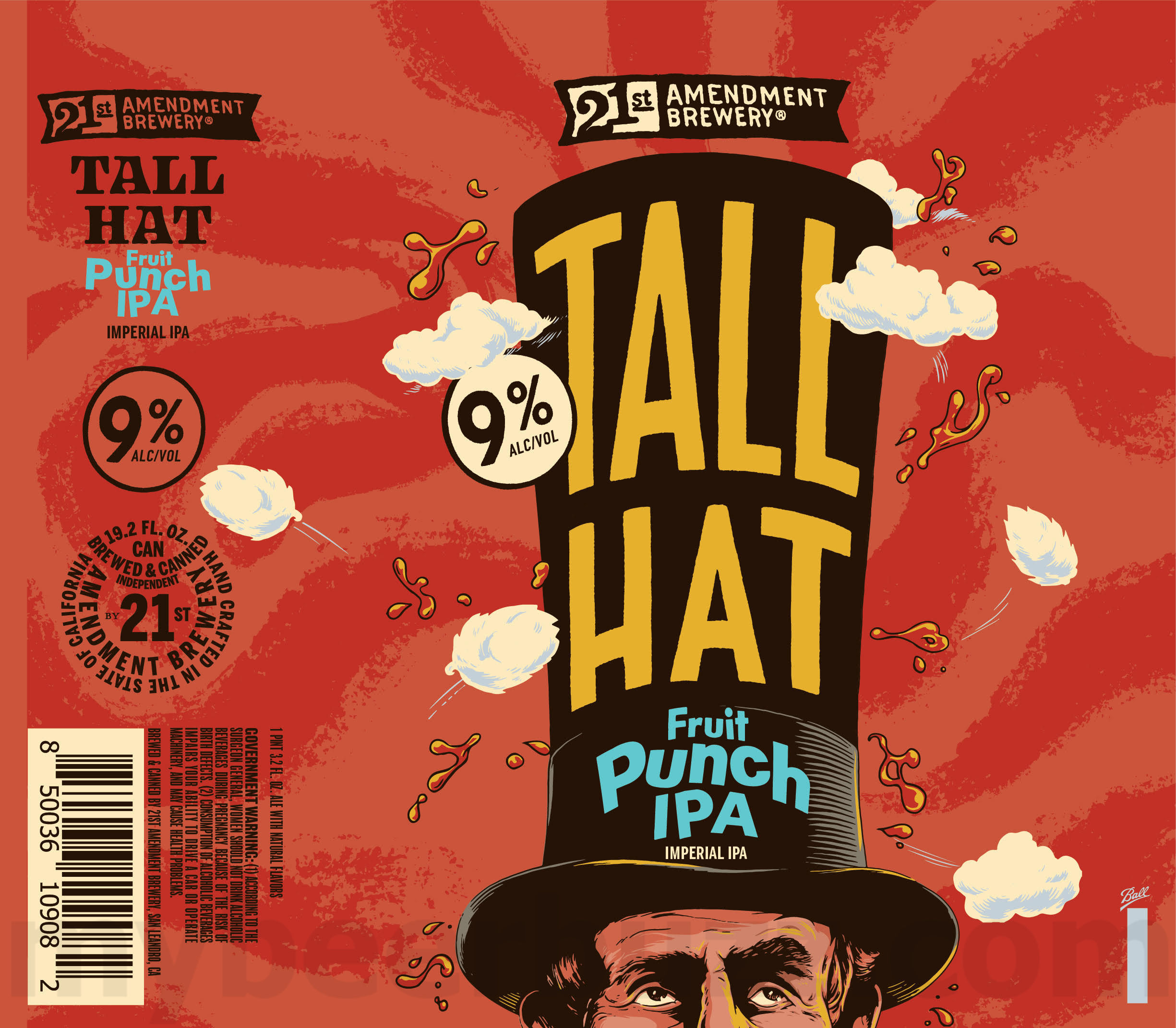 21st Amendment Adding Tall Hat Imperial IPA, El Sully Lime, Tall Hat Fruit Punch IPA & Find Your Fortune 8 apostMBB 2896