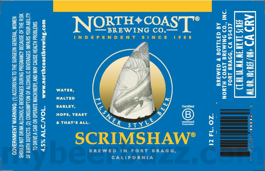 North Coast Working On 35th Anniversary Ale / Scrimshaw Ale / Old Rasputin / Brother Thelonious / 2024 Barrel-Aged Old Rasputin / Blue Star / Old No. 38 Stout / Zócalo Stout 19 apostMBB 2908