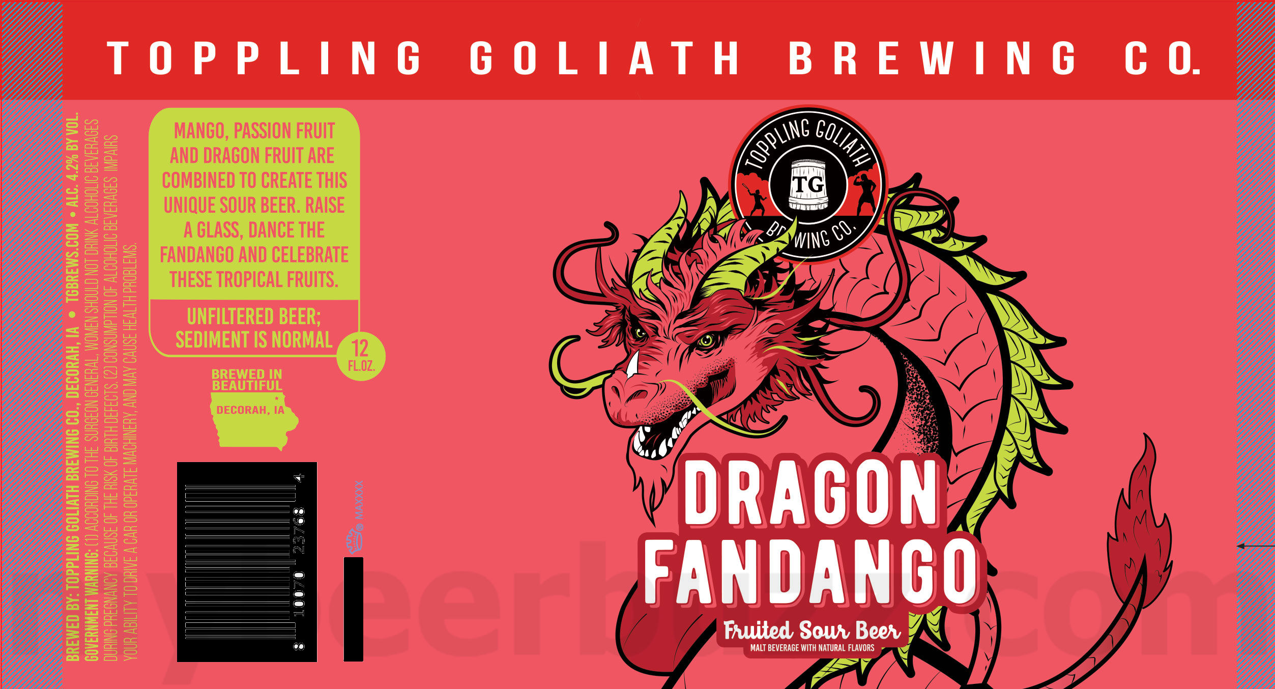Toppling Goliath Updating Lemon Meringue Fandango, Strawberry Shortcake Fandango, AIM, Term Oil Fluffernutter, Dragon Fandango, Munich Weiss & Caramel Apple Fandango 8 apostMBB 2911