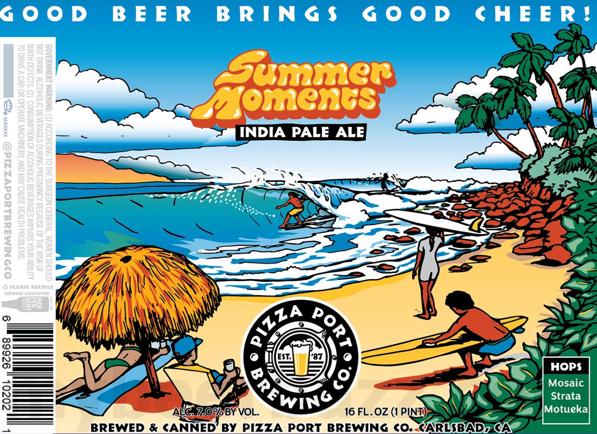 Pizza Port Updating Everyday Enjoyment Finding Paradise, Vacant For Winter, Summer Moments, Hand Drag, Forbidden Beach, Vibrant Views, Endless Shoreline & Mongo 15 apostMBB 2919