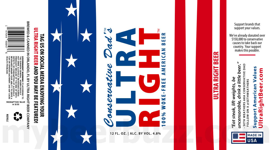Conservative Dad’s Ultra Light Right Now Being Brewed @ Brew Hub & Brew Theory 8 apostMBB 2922