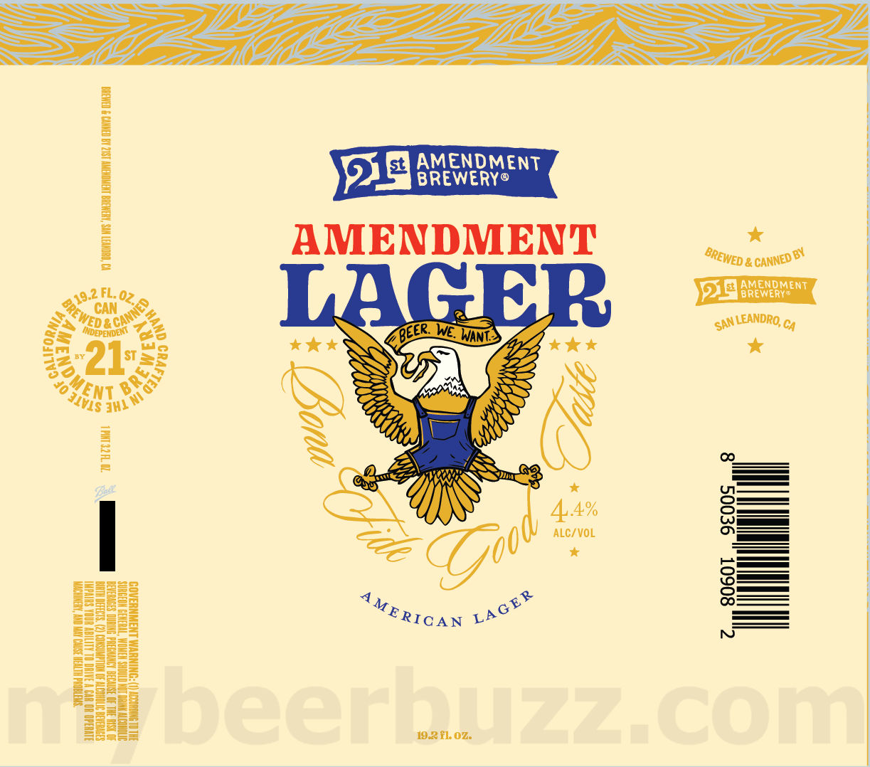 21st Amendment Brewery Adding Amendment Lager 8 apostMBB 2934