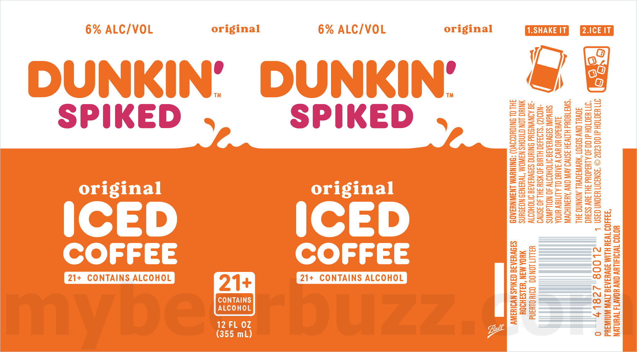 Harpoon Brewery & Dunkin’ Team Up For NEW Dunkin’ Spiked: Iced Coffee, Half & Half, Mango Pineapple, Slightly Sweet, Strawberry Dragonfruit, Vanilla Iced Coffee, Mocha Iced Coffee & Caramel Iced Coffee 21 apostMBB 2942