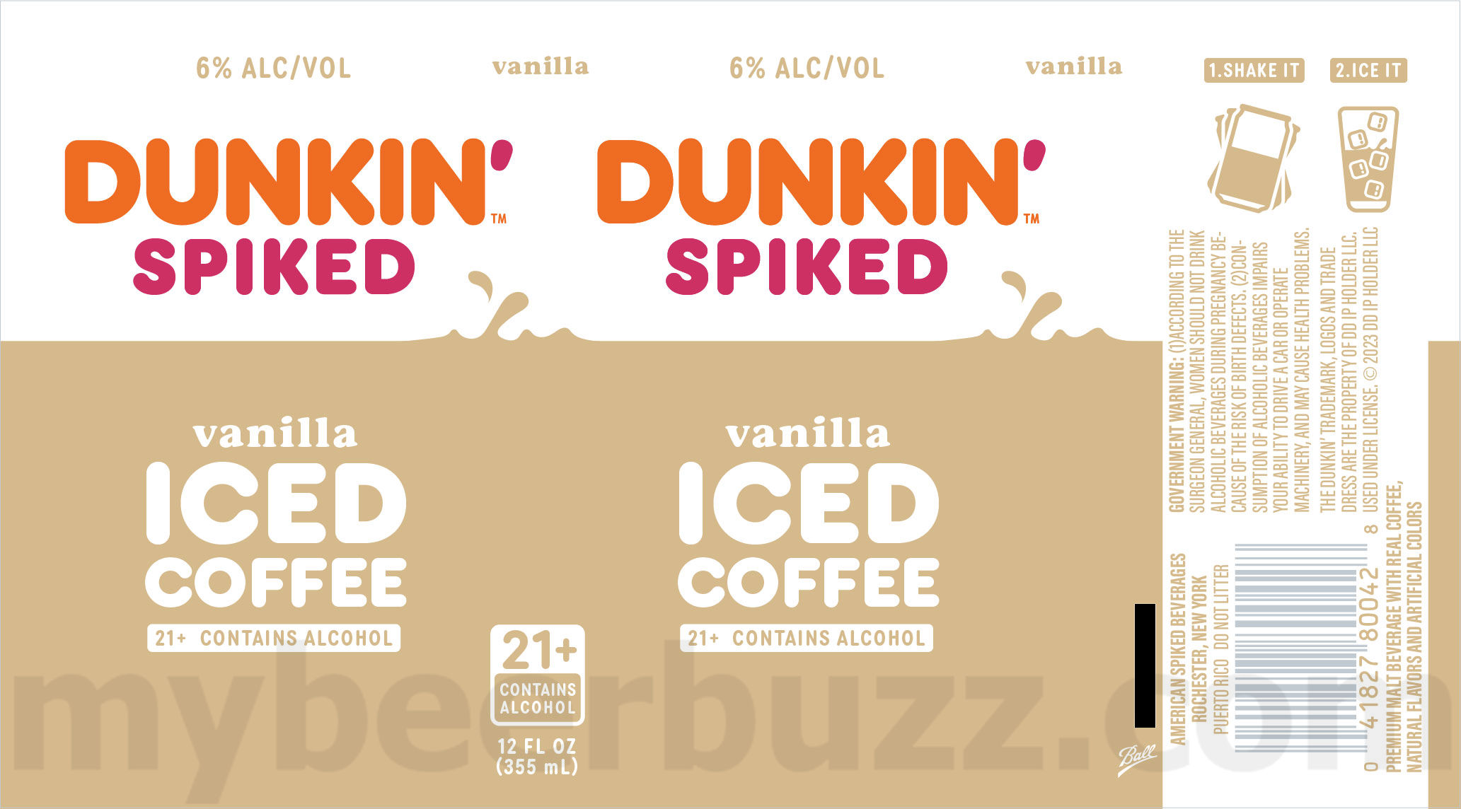 Harpoon Brewery & Dunkin’ Team Up For NEW Dunkin’ Spiked: Iced Coffee, Half & Half, Mango Pineapple, Slightly Sweet, Strawberry Dragonfruit, Vanilla Iced Coffee, Mocha Iced Coffee & Caramel Iced Coffee 22 apostMBB 2943