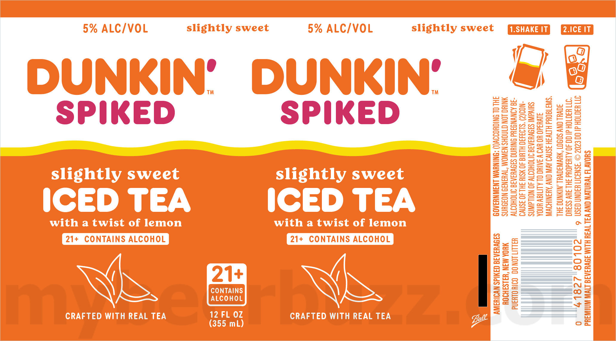 Harpoon Brewery & Dunkin’ Team Up For NEW Dunkin’ Spiked: Iced Coffee, Half & Half, Mango Pineapple, Slightly Sweet, Strawberry Dragonfruit, Vanilla Iced Coffee, Mocha Iced Coffee & Caramel Iced Coffee 26 apostMBB 2946