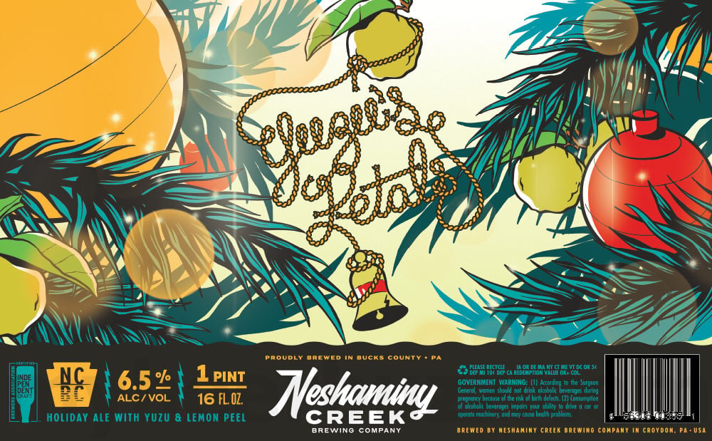 Neshaminy Creek Adding Cosmic Bull Shark, Mecha Dry, Gingerbread Rough Puff, Eye On The Tide, Sweet Hell, Pick Window NZ, And To Your Good Lady, Damn Ye!, The Shape Of Hops To Come, County Line IPA, J*A*W*N*, Post Up Pils, The Shape Of Haze To Come, Shame On Us, Doomscroller, Clear Conditions, Pina Colada Shape Of Things To Come, Needle Drop, Grizzly Grisette, Wreck Yourself, The Dip, Jump Scare IPA, Little Miss Cranberry, The Overlook IPA, The Deep End, Yuzu's Petals, Hyperdrift, Pineapple Shape Of Haze To Come, Smoked 611, White Knuckle IPA, Peaches 'n; Cream Shape Of Things To Come, Call Of The Tropics, Little Miss Prickly Pear, Bespin's Best, Dank Hill, Spring Mill Pils, Rad Lad, Part Of A Plan, Super Smash IPA, Sad Lad, It's A Dillemma, Juicy Jawn, The Shallow End, Winds Of Change & Uptown Skunk 49 apostMBB 2981