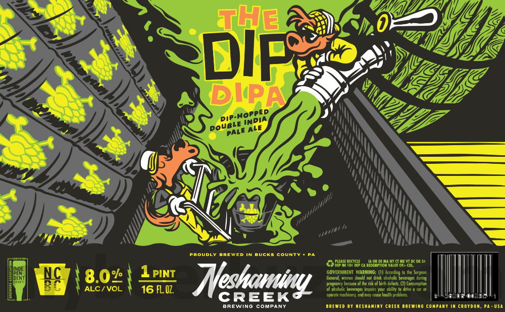 Neshaminy Creek Adding Cosmic Bull Shark, Mecha Dry, Gingerbread Rough Puff, Eye On The Tide, Sweet Hell, Pick Window NZ, And To Your Good Lady, Damn Ye!, The Shape Of Hops To Come, County Line IPA, J*A*W*N*, Post Up Pils, The Shape Of Haze To Come, Shame On Us, Doomscroller, Clear Conditions, Pina Colada Shape Of Things To Come, Needle Drop, Grizzly Grisette, Wreck Yourself, The Dip, Jump Scare IPA, Little Miss Cranberry, The Overlook IPA, The Deep End, Yuzu's Petals, Hyperdrift, Pineapple Shape Of Haze To Come, Smoked 611, White Knuckle IPA, Peaches 'n; Cream Shape Of Things To Come, Call Of The Tropics, Little Miss Prickly Pear, Bespin's Best, Dank Hill, Spring Mill Pils, Rad Lad, Part Of A Plan, Super Smash IPA, Sad Lad, It's A Dillemma, Juicy Jawn, The Shallow End, Winds Of Change & Uptown Skunk 54 apostMBB 2985
