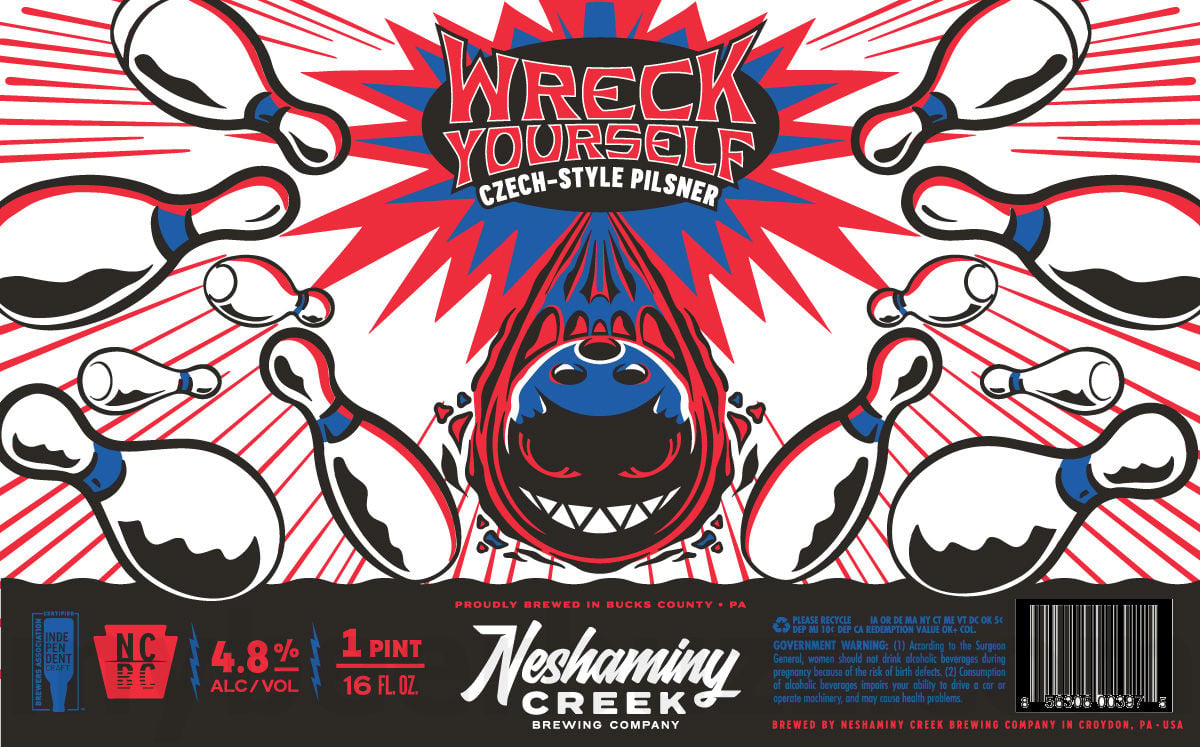 Neshaminy Creek Adding Cosmic Bull Shark, Mecha Dry, Gingerbread Rough Puff, Eye On The Tide, Sweet Hell, Pick Window NZ, And To Your Good Lady, Damn Ye!, The Shape Of Hops To Come, County Line IPA, J*A*W*N*, Post Up Pils, The Shape Of Haze To Come, Shame On Us, Doomscroller, Clear Conditions, Pina Colada Shape Of Things To Come, Needle Drop, Grizzly Grisette, Wreck Yourself, The Dip, Jump Scare IPA, Little Miss Cranberry, The Overlook IPA, The Deep End, Yuzu's Petals, Hyperdrift, Pineapple Shape Of Haze To Come, Smoked 611, White Knuckle IPA, Peaches 'n; Cream Shape Of Things To Come, Call Of The Tropics, Little Miss Prickly Pear, Bespin's Best, Dank Hill, Spring Mill Pils, Rad Lad, Part Of A Plan, Super Smash IPA, Sad Lad, It's A Dillemma, Juicy Jawn, The Shallow End, Winds Of Change & Uptown Skunk 55 apostMBB 2986
