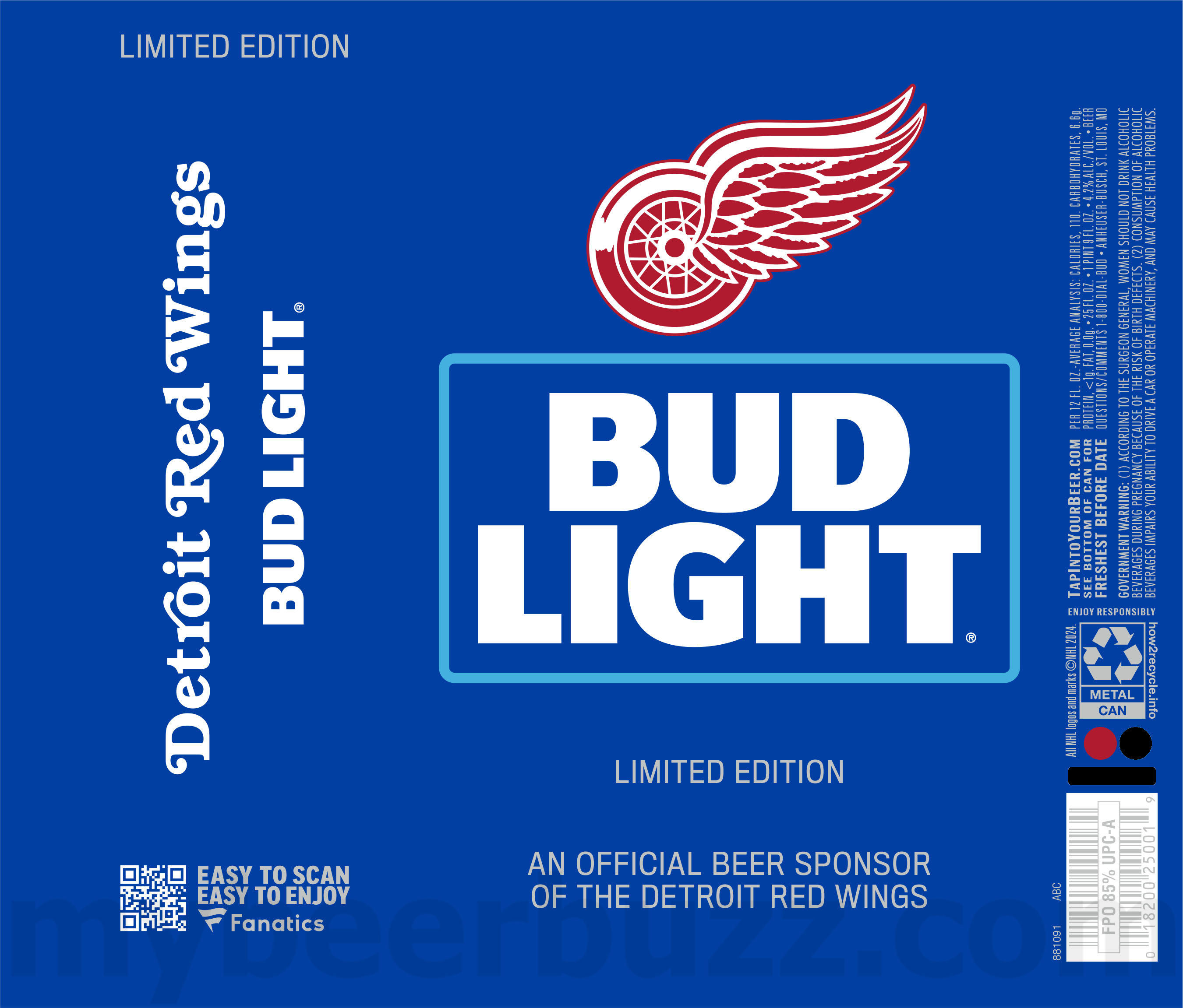 Bud Light Adding NFL Kickoff 2023 Limited Edition Cans / College Football / NHL / 2024 St. Patrick’s Day / Detroit Red WIngs / White Cans 14 apostMBB 2993