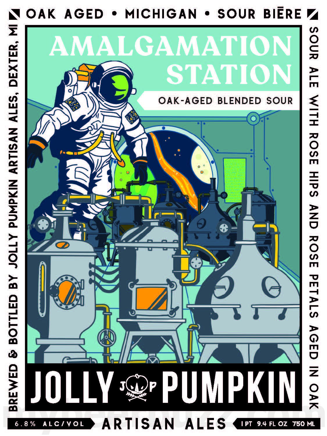 Jolly Pumpkin Adding Aquamarine Dream, Amalgamation Station & La Roja 8 apostMBB 3000