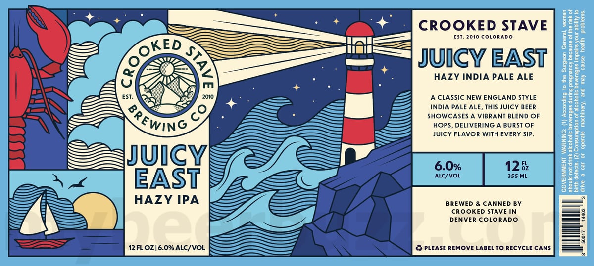 Crooked Stave Adding Mexican Lager, Peach IPA, Nightmare On Brett Blackberry, Vielle, Just Peachy, Ruby Sunrise, Chilly Waters, Apricot Afternoon, Re-Tired, Midnight Rouge, Midnight Blue, Camera Obscura, El Churro, Iced Out, Hibiscus Dream, Afterglow, Sleigh Queen!, Indigo Island, Spon, Coffee Dunkel, Down Under, Road Tripper, Peach Cobbler, Après Pils, Grade A IPA, Gucci Mango, Juicy East, Mexican Lager, NZ Pils, Sour Rosé, Tropical Sour Rosé, Juicy West, Wolf Shirt Wednesday, Peach Juicy West, Juicy West Winter, Bluesberry, Key Lime Sour, Double Juice, Rad Riot, Sour Rosé Glacier, Heart-Shaped Box & Scorpion Bowl 40 apostMBB 3016