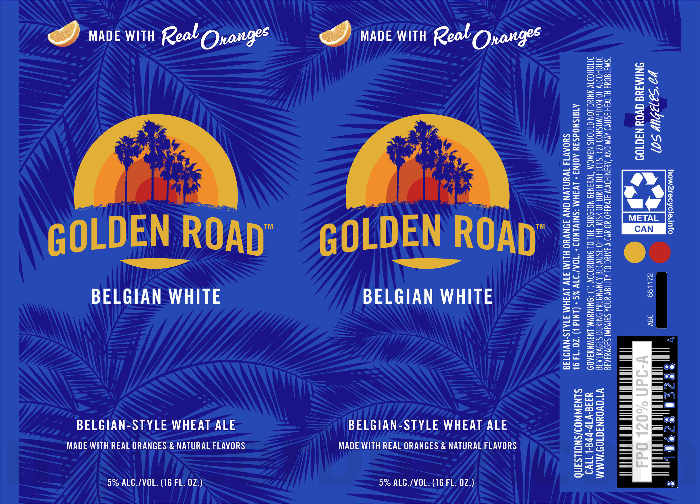 Golden Road Adding Oktoberfest, Non-Alcoholic Mango Cart, Pacific Blonde, Get On Board, Broncos Blonde, Mango Cart Más & Belgian White 17 apostMBB 3025