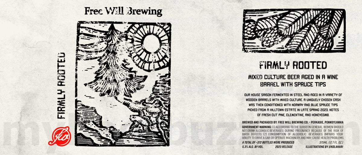 Free Will Adding Field Of Opportunity, Rise Tarnished, Skulk, Vida Lima, Extraterresetrial, Iron Will (Old Forester / Vanilla), Iron Will (Elijah Craig), Trouble No More, Nightfall Of Diamonds, Field Guide Comet, Perkasie Premium, Chrimbo, Elle Rêve, Smell The Horse, Sun Rolling High, Way Down Yonder, And Thunder Desire, Suspended In The Sky, If Dreams Were Lightning, Firmly Rooted, Hoop Driver, Dreams And Nightmares, Peace Valley Pale Ale, Cannon's Pale Ale & Raptor’s Delite 20 apostMBB 3030