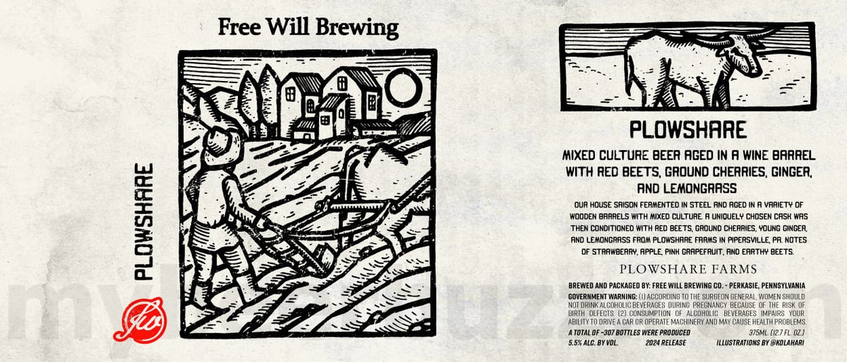 Free Will Adding Field Of Opportunity, Rise Tarnished, Skulk, Vida Lima, Extraterresetrial, Iron Will (Old Forester / Vanilla), Iron Will (Elijah Craig), Trouble No More, Nightfall Of Diamonds, Field Guide Comet, Perkasie Premium, Chrimbo, Elle Rêve, Smell The Horse, Sun Rolling High, Way Down Yonder, And Thunder Desire, Suspended In The Sky, If Dreams Were Lightning, Firmly Rooted, Hoop Driver, Dreams And Nightmares, Peace Valley Pale Ale, Cannon's Pale Ale & Raptor’s Delite 23 apostMBB 3033