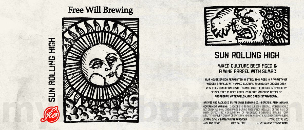 Free Will Adding Field Of Opportunity, Rise Tarnished, Skulk, Vida Lima, Extraterresetrial, Iron Will (Old Forester / Vanilla), Iron Will (Elijah Craig), Trouble No More, Nightfall Of Diamonds, Field Guide Comet, Perkasie Premium, Chrimbo, Elle Rêve, Smell The Horse, Sun Rolling High, Way Down Yonder, And Thunder Desire, Suspended In The Sky, If Dreams Were Lightning, Firmly Rooted, Hoop Driver, Dreams And Nightmares, Peace Valley Pale Ale, Cannon's Pale Ale & Raptor’s Delite 25 apostMBB 3035