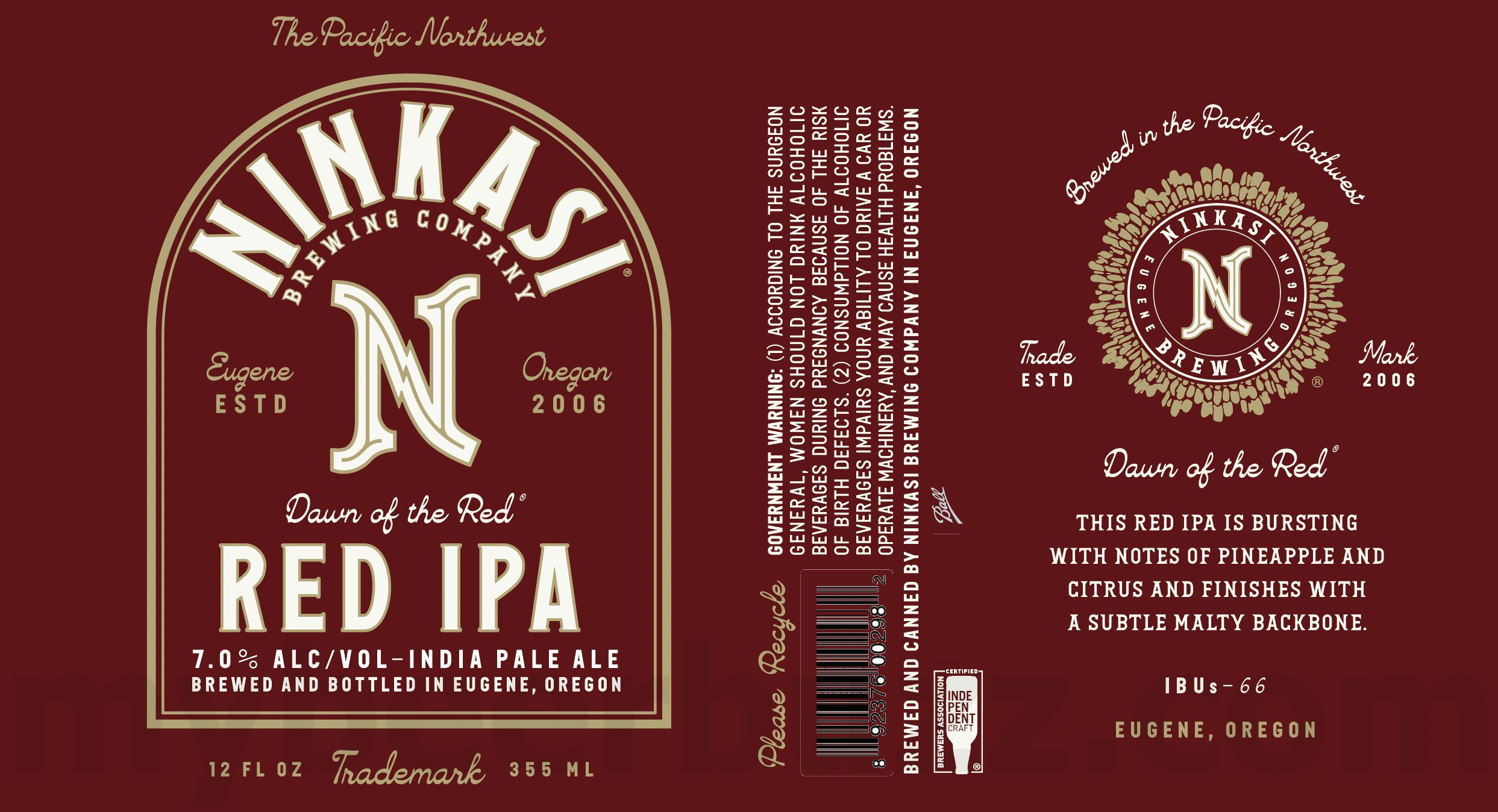 Ninkasi Adding More Retro Cans: Eclipsosaurus, Hazematic, New Legends, Mastodon, Meglodom, Prismatic, Trailhead, Tricerahops, Dawn Of The Red, Total Domination, Gold, Hazy IPA, Pale Ale, Oatis, Sleigh’r and Classic & Bright 13 apostMBB 3041