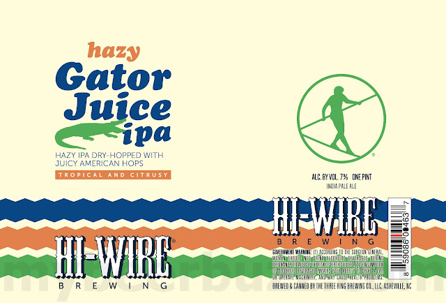Hi-Wire Working On Gator Juice IPA & Marquee Lager 8 apostMBB 3042