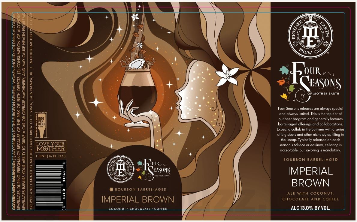 Mother Earth Brew Co Updating Boo Koo IPA / Uncommon Ground / Hop Monster / Four Seasons Cocktail-Inspired Imperial Stout / Fresh As It Gets / Fantasia / Triple Berry Imperial Stout / Urban Solace / Four Seasons Bourbon Barrel Imperial Brown / Metamorphosis / Higher Learning 14 apostMBB 3058