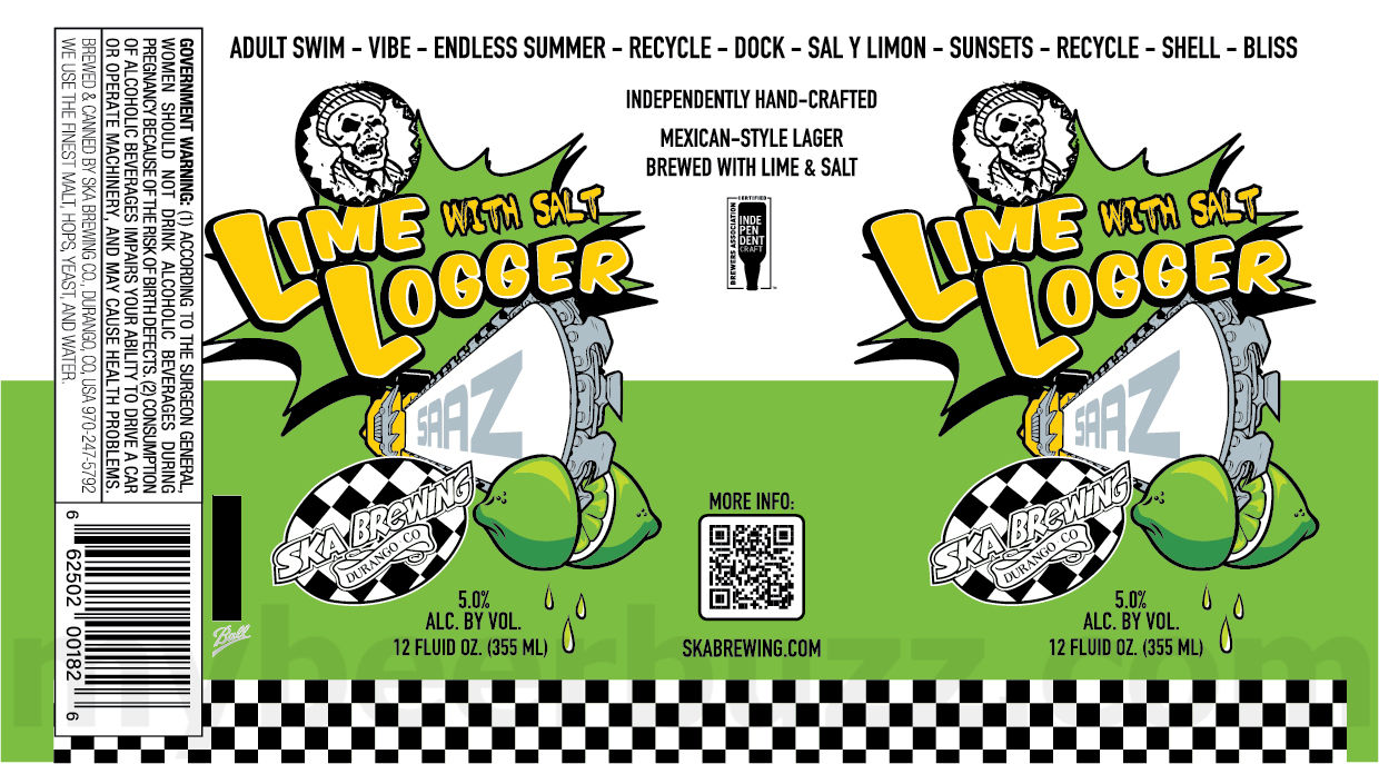 Ska Brewing Adding Skull Juice DIPA, The Double Modus, Cold Pale Ale, Mexican Style Cold IPA, Southwest Coast IPA, Hop Lake IPA, Lime With Salt Logger & Prickly Pear Sour Ale Cans 11 apostMBB 3073