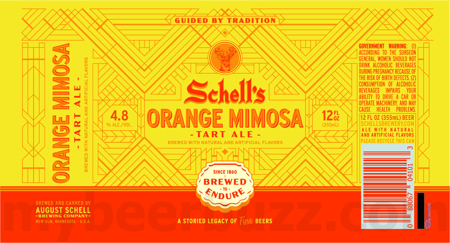 Schell’s Adding Oatmeal Stout, Cave Aged Barrel Aged Dark Lager, Schell’s Shocked, Snowstorm, Sangria, Northland Gold, Peanut Butter Chocolate Porter, Brew Crew, Notorious P.I.L.S., Orange Mimosa, Midwest Common, Black Lager, S'More Stout, Firebrick, Mad Butcher! & Oktoberfest 18 apostMBB 3103