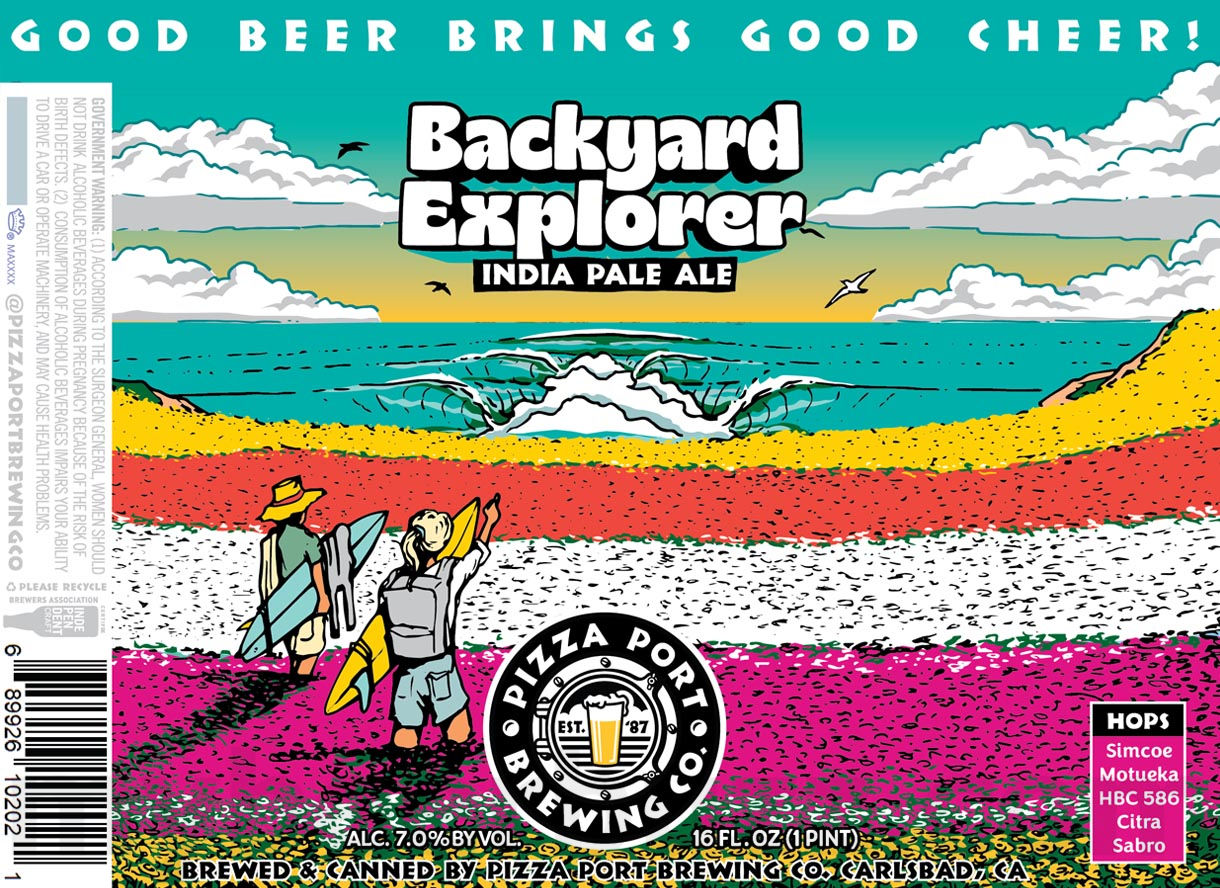 Pizza Port Adding Joys Of Summer, Pier Bier, Backyard Explorer, Pajama Party, Beachside Reset & Shaka 11 apostMBB 3109