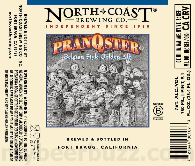 North Coast Adding Barrel-Aged Old Rasputin XXV, Barrel-Aged Old Rasputin XXVI, Acme Lager, Acme Beer, Pranqster & Barrel-Aged Old Rasputin Westward Whiskey Variant 9 apostMBB 3169