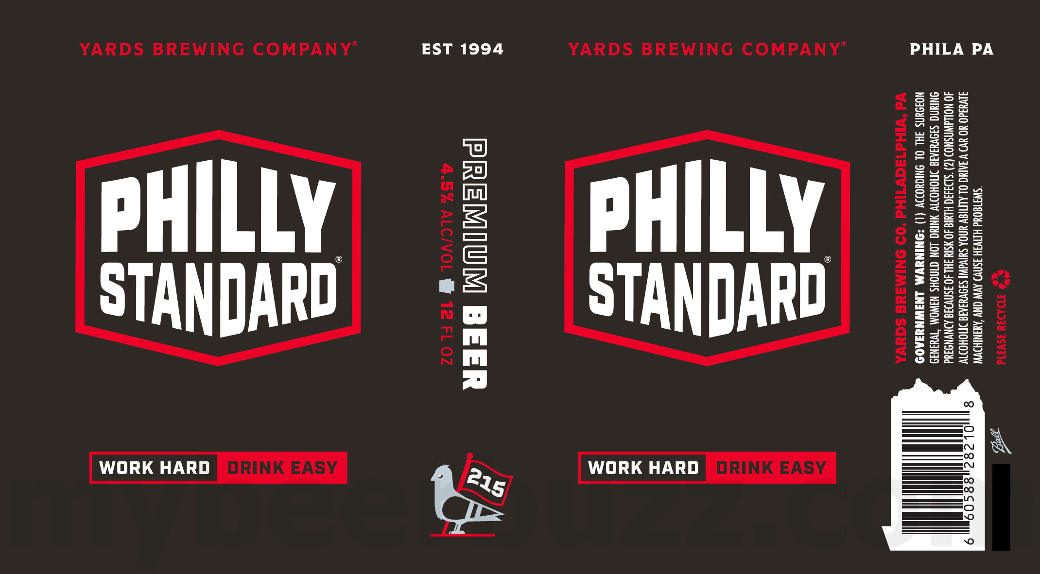 Yards Adding Philly Standard Orange, Our Signature IPA, Philly Standard Punch, Gold, Frozen Fresh Hop IPA, Philly Standard Lime, Phily Standard & Bit Viper, High Dive 15 apostMBB 3172