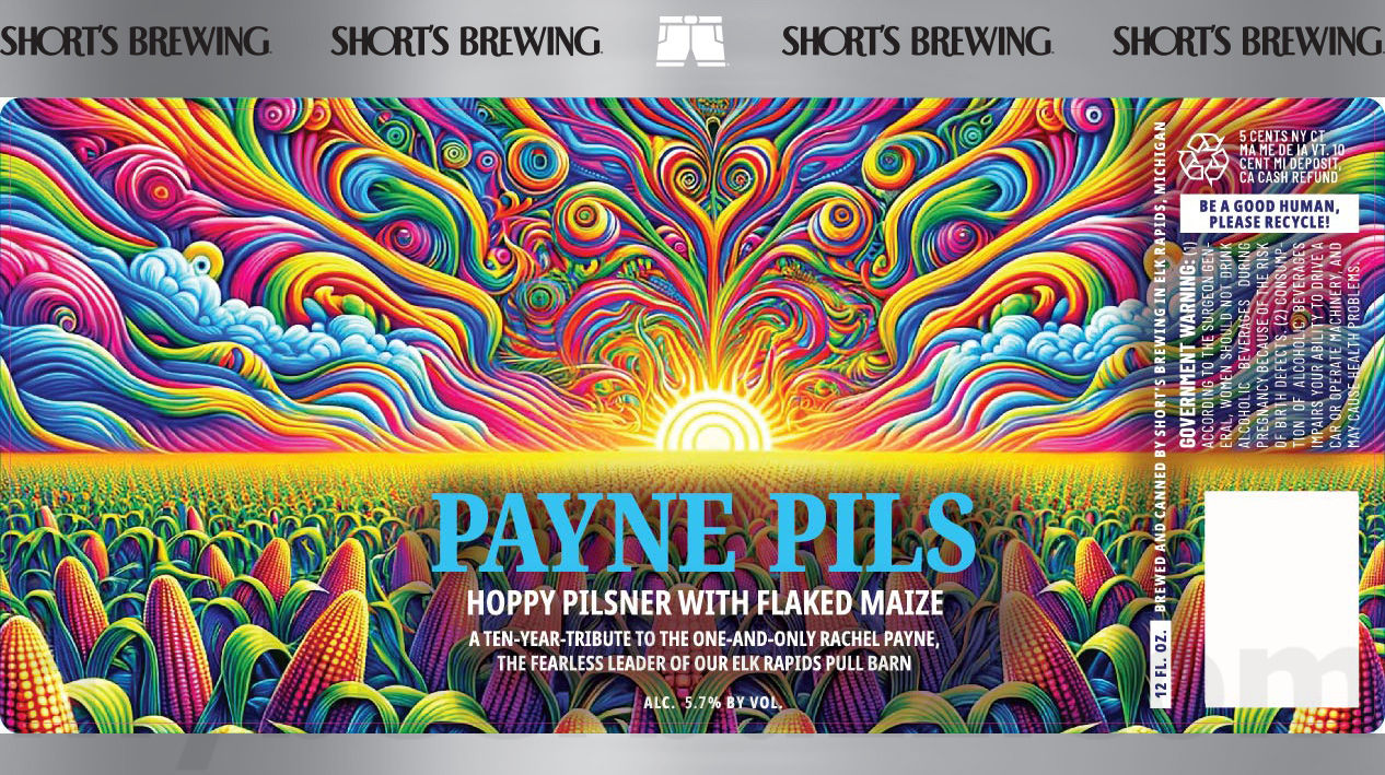 Short’s Adding Pure Michigan Summer IPA, Pure Michigan Fall IPA, Strawberry Short’s Cake, Local’s Light Lime, Nicie, Nitro Super Delicious, Ripple Effect, Pumpkincrusha, The Magician, Pistachio Cream Ale, Nitro Good Humans, Pan Galactic Gargle Blaster, Slurm, Superfluid, Stellar Ale, The Curl, Bloody Beer, Peachy Yum Yum, Chocolate Wheat, Autumn Ale, Goodnight Bodacious, The Huckster 3.0, The Village Reserve, Local’s Amber, Local’s Dark, Slurm Lord, Payne Pils, Pure Michigan Porter, The Huckster 4.0, The Huckster 5.0 & Batch 15,000 15 apostMBB 3201
