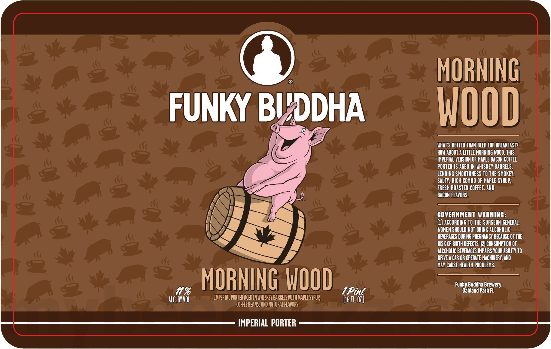 Funky Buddha Updating Maple Blueberry Sour & Morning Wood 8 apostMBB 3214