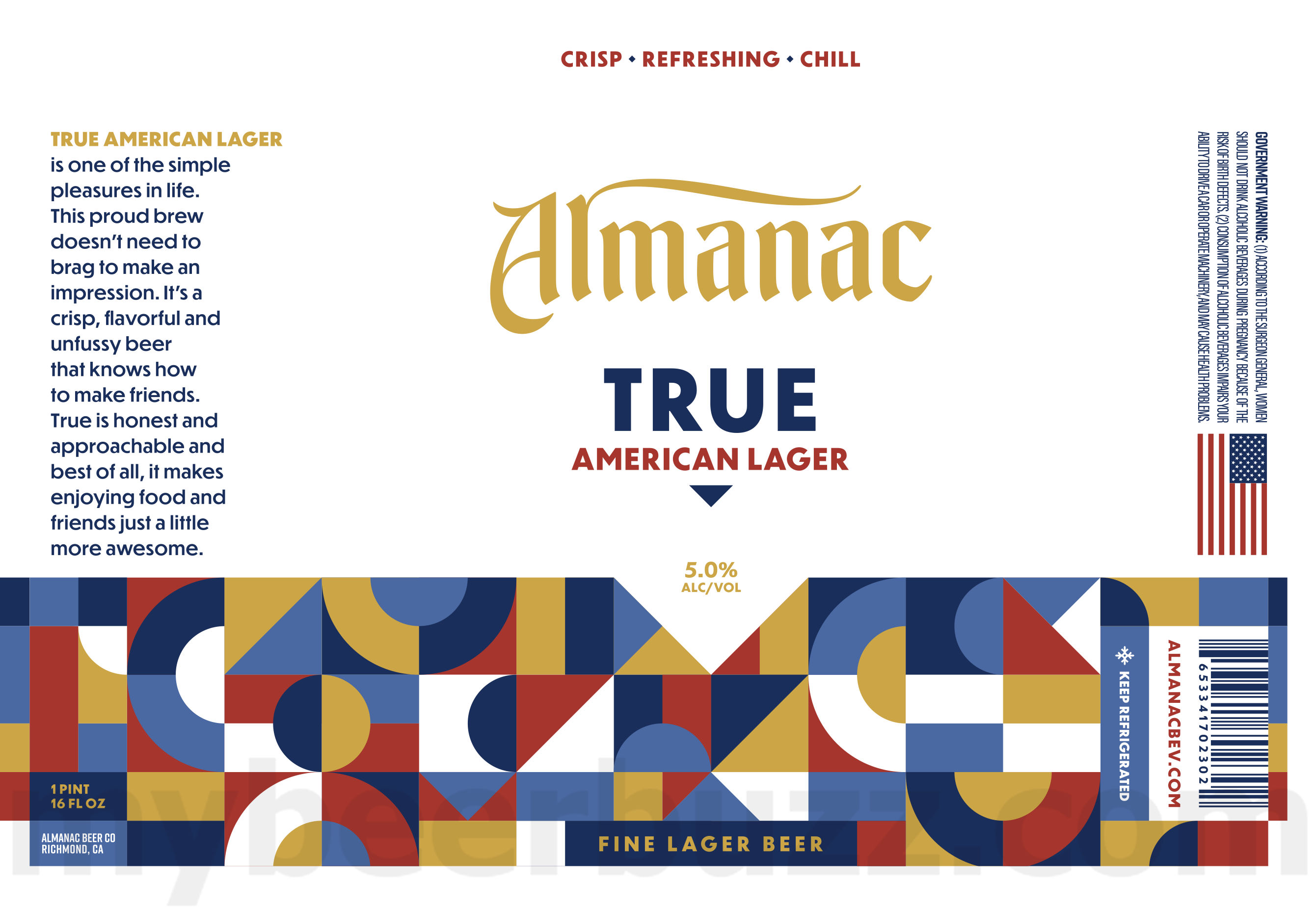 Almanac Adding The Slow Heat Death Of The Universe, True Kölsch, Zapf Pils, True American Lager & Buenas Vibras 9 apostMBB 3217