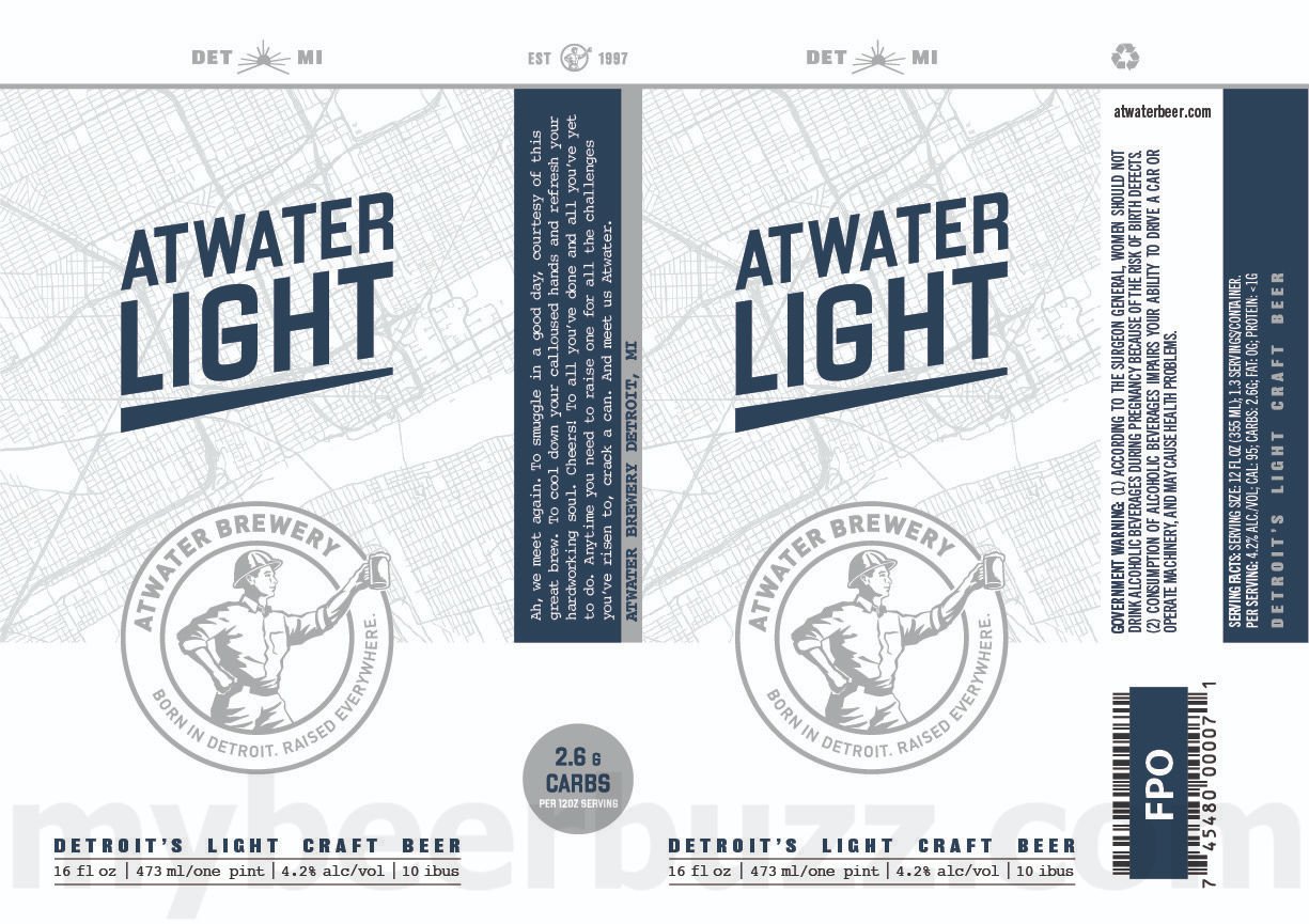 Atwater Block Brewery Adding D Light, Detroit Hustles Harder, Traverse City Cherry Wheat, Little Petty Shandy, Light Citrus Blonde, Lip Lock, Pink Gang, Road Rally, Big Pick IPA, Atwater Light, MI Haze & IPA 13 apostMBB 3219