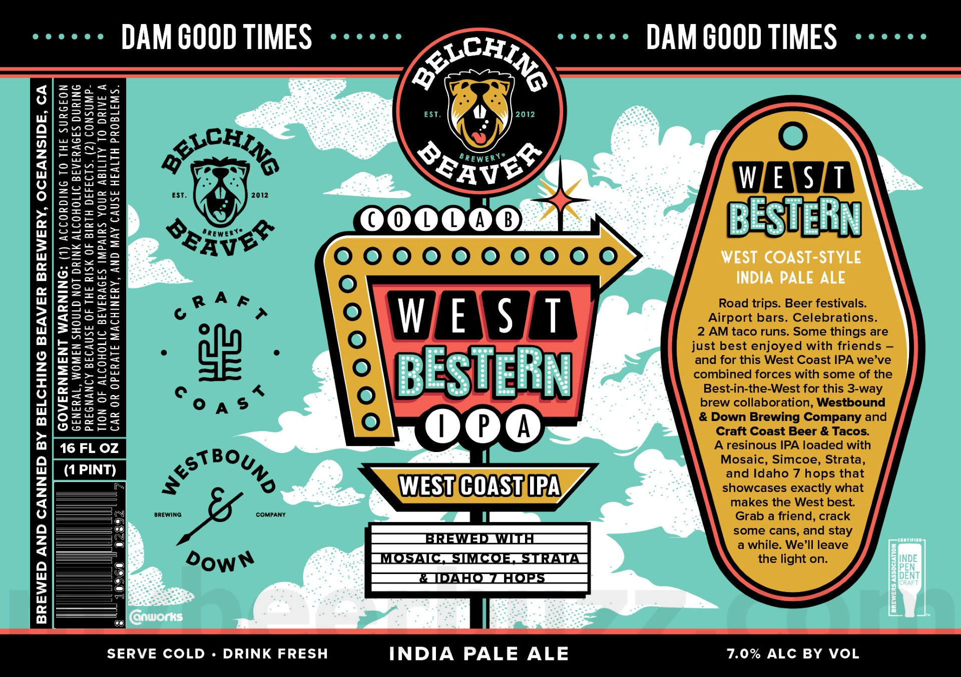 Belching Beaver Adding Tropical Terps IPA, West Bestern & The Mint 400 8 apostMBB 3223