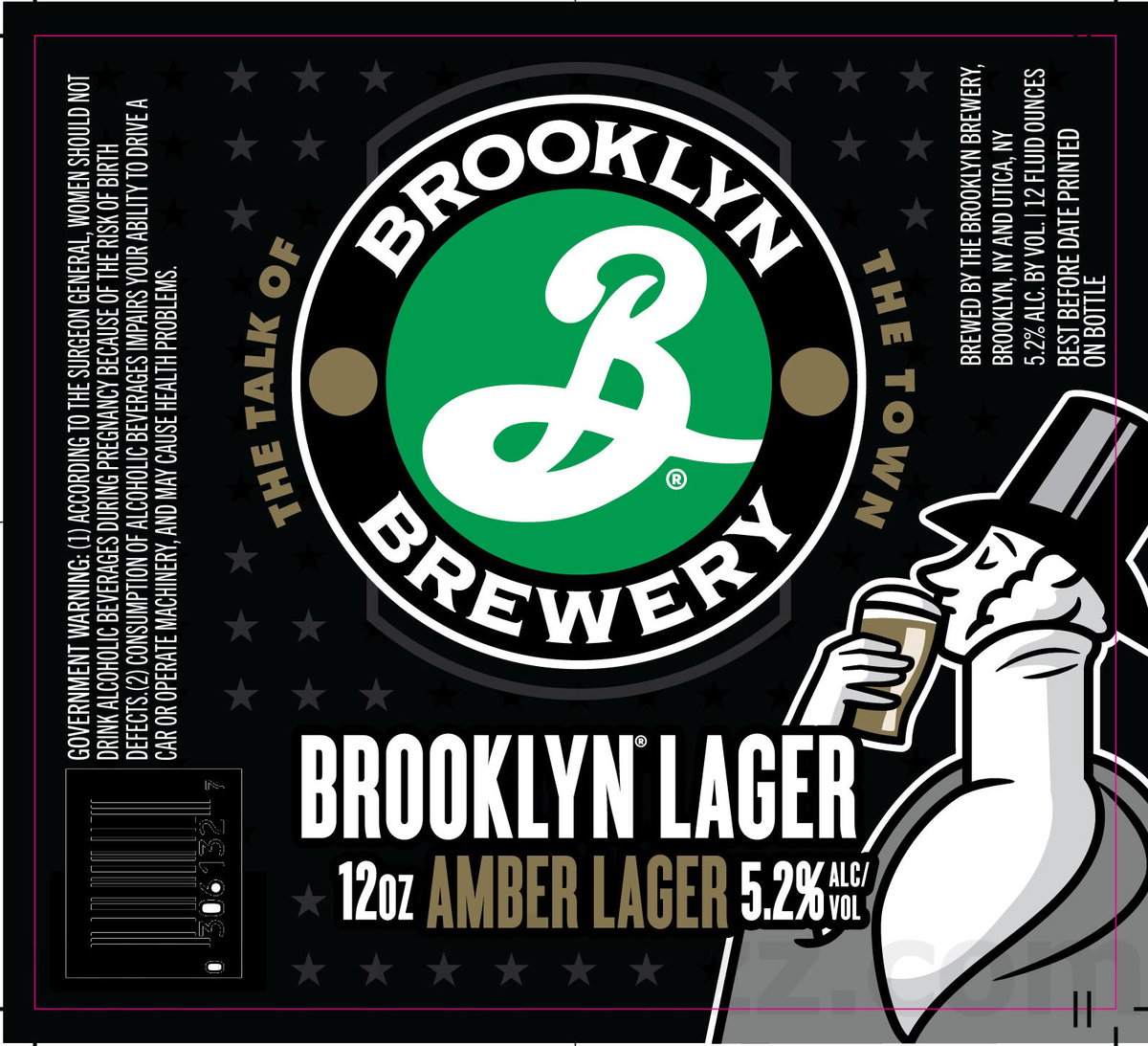 Brooklyn Brewery Adding Notorious B.I.G. Hip-Hop 50th Anniversary Brooklyn Lager / The Stonewall Inn IPA / Black Chocolate Stout / Brooklyn Lager 8 apostMBB 3227