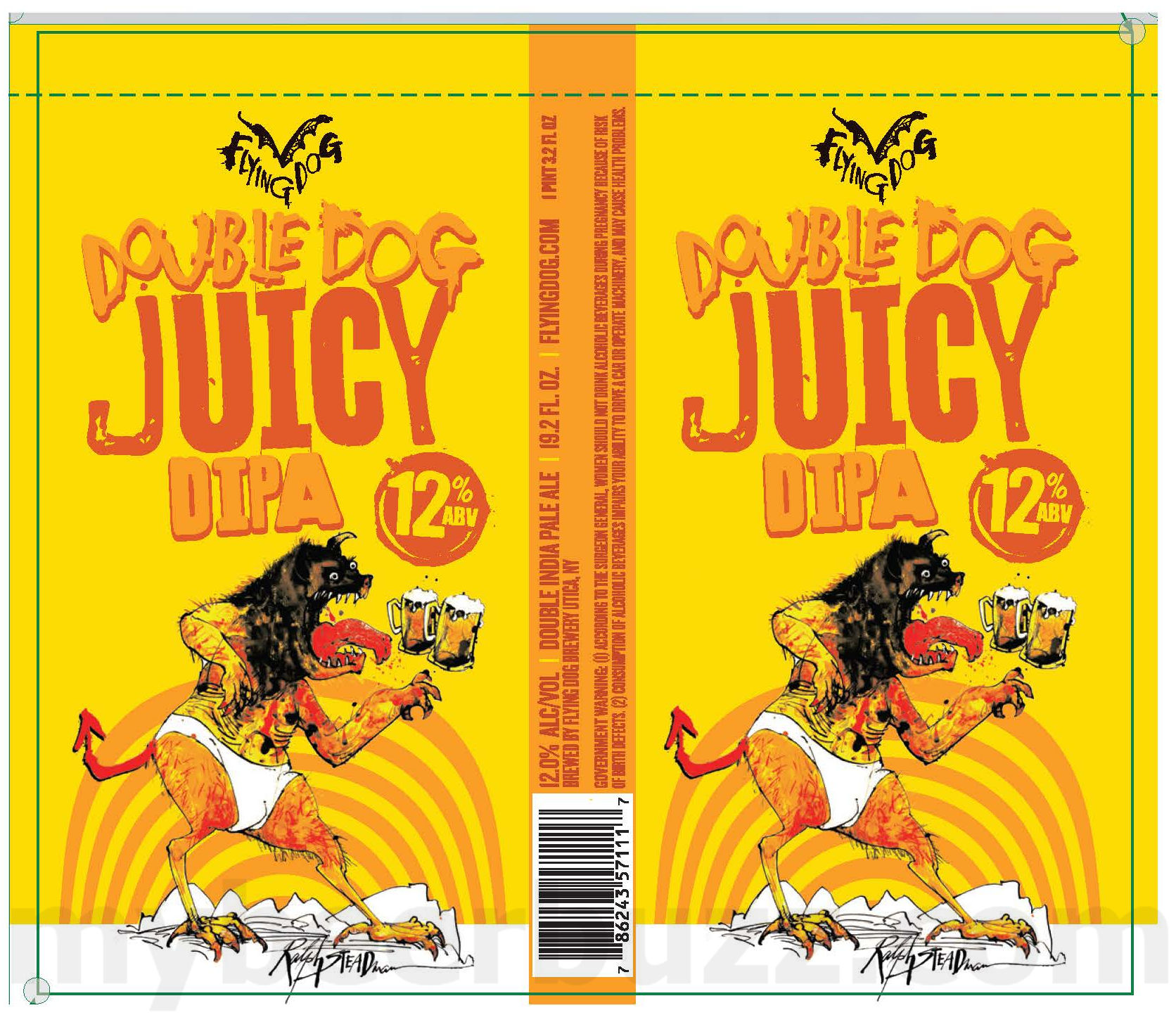 Flying Dog Adding Double Dog Hazy Double IPA 8 apostMBB 3233