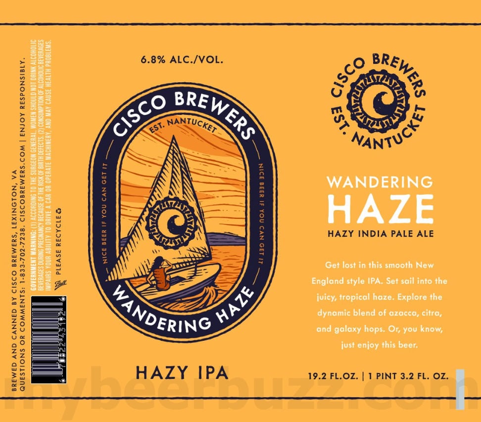 Cisco Brewers Adding Orange Stingah, Wandering Haze, Defend The Fort & Brosaic 9 apostMBB 3237