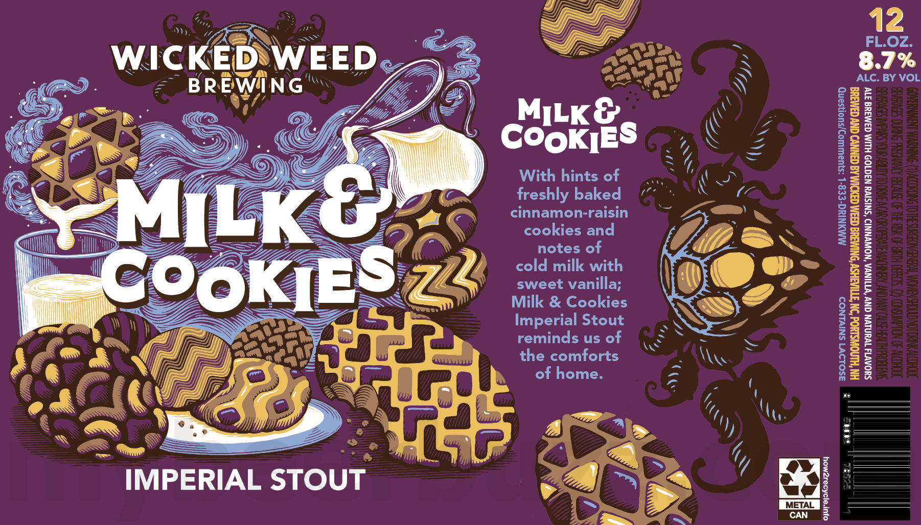 Wicked Weed Updating Fresh Pressed & Strawberry Kiwi Burst / Dr. Dank Mango Wowie / Fest Bier / Red Angel / Golden Angel / Perni Haze / Freak Of Nature / Vidl / Milk & Cookies / Pils / Strawberry Kiwi Burst / Blue Razz Burst 14 apostMBB 3252