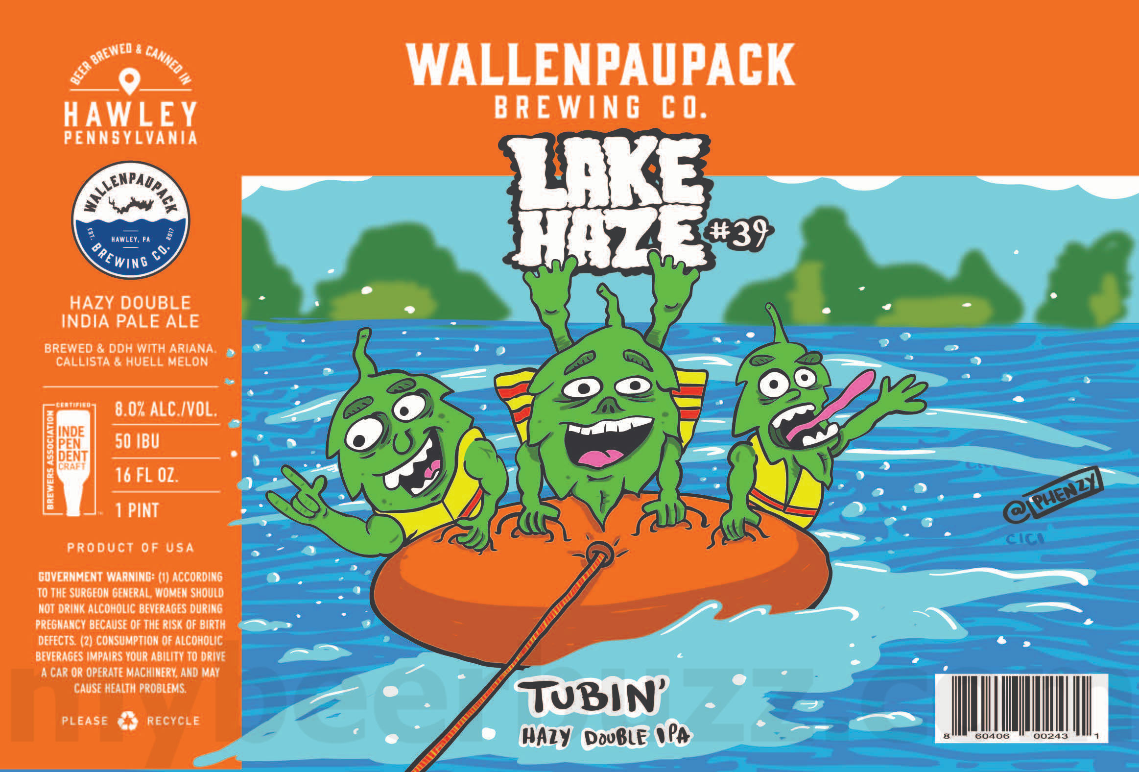 Wallenpaupack Brewing Adding American Blonde, Dock Days, For The Love Of Lager: Pre-Prohibition, Munich-Style, Italian-Style, Pocket Bock, German-Style Dark, Lake Haze #27, #26, #25 & #24 / Haus / Home Half / Beer Garden Party / For The Love Of Lager Rye Lager / Activator / For The Love Of Lager Mexican-Style Dark Lager / Grand Kroon / Trône / Cinnamon Churro Cream Ale / Lake Haze #39 Tubin' / Dive Team / Tropikroon / HelleSent / Jimmy / You've Got The Rice Stuff / Dunkelweizen / Reaper's Revenge / 8th Anniversary 30 apostMBB 3268