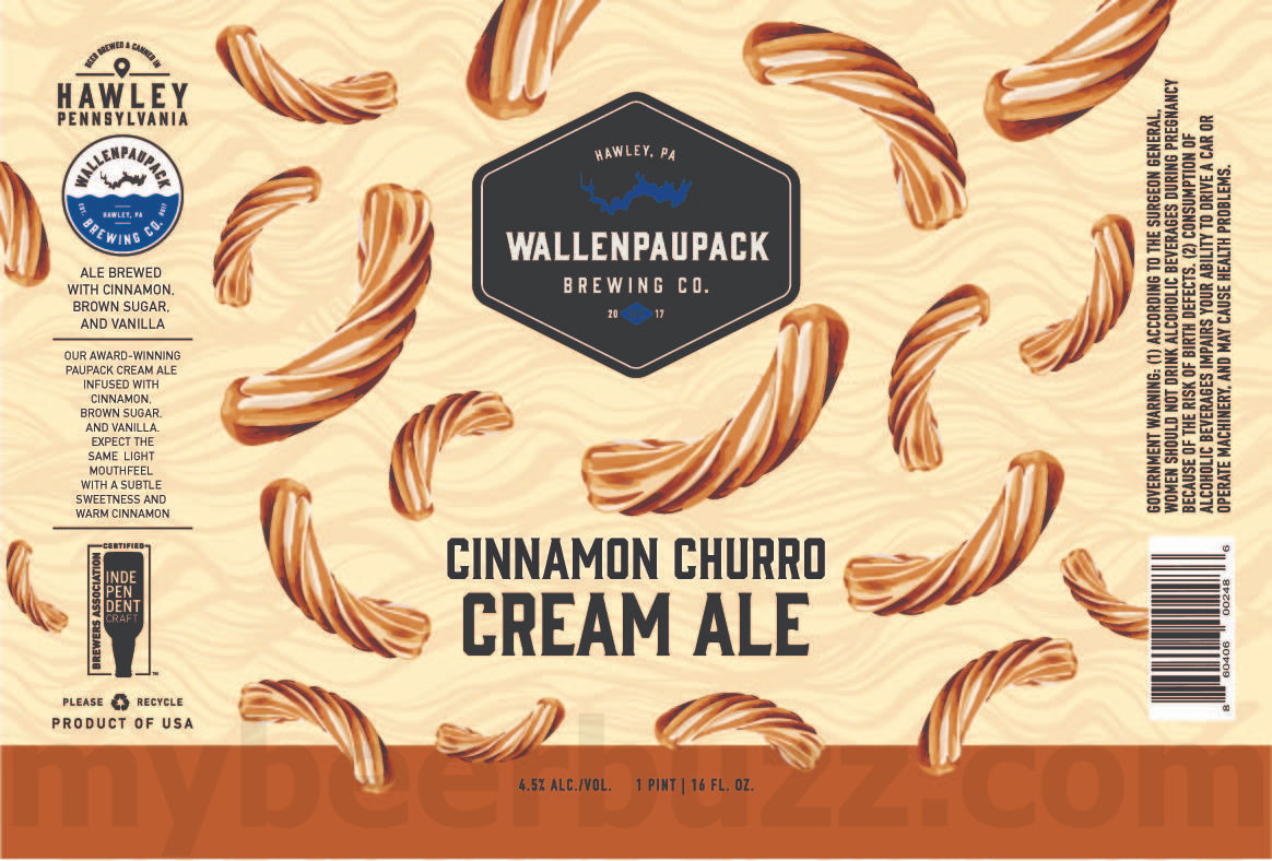 Wallenpaupack Brewing Adding American Blonde, Dock Days, For The Love Of Lager: Pre-Prohibition, Munich-Style, Italian-Style, Pocket Bock, German-Style Dark, Lake Haze #27, #26, #25 & #24 / Haus / Home Half / Beer Garden Party / For The Love Of Lager Rye Lager / Activator / For The Love Of Lager Mexican-Style Dark Lager / Grand Kroon / Trône / Cinnamon Churro Cream Ale / Lake Haze #39 Tubin' / Dive Team / Tropikroon / HelleSent / Jimmy / You've Got The Rice Stuff / Dunkelweizen / Reaper's Revenge / 8th Anniversary 31 apostMBB 3269